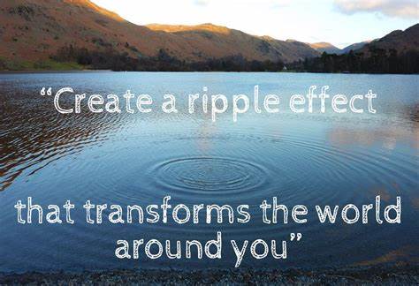 The Ripple Effect of Positive Thinking