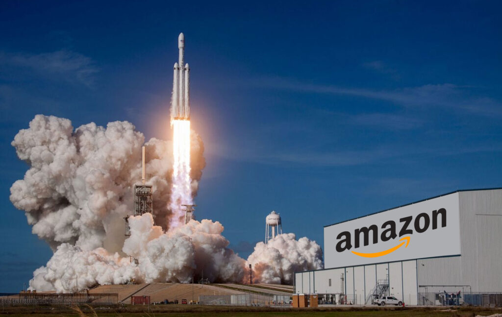 Amazon Launches First Internet Satellites in Bid to Compete with Elon Musk's Starlink